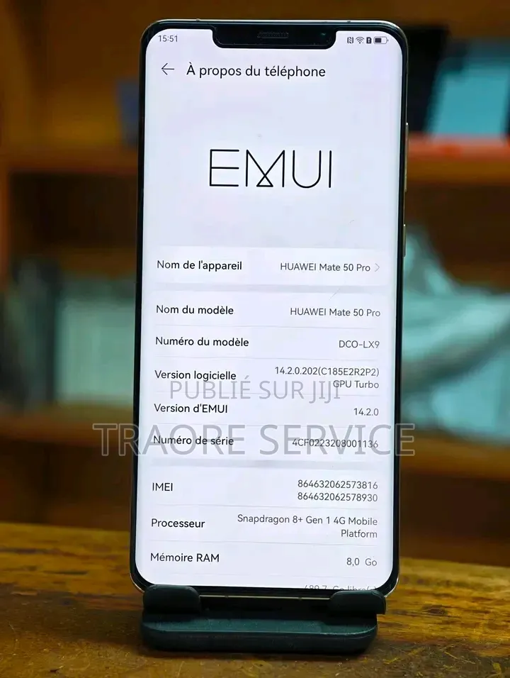 Nouveau Huawei Mate 50 Pro 512 GB Autre
