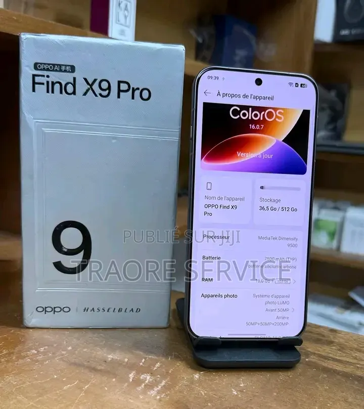 Nouveau Oppo Find X9 Pro 512 GB Autre