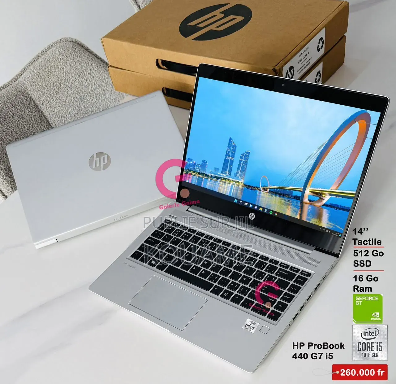 Nouveau Ordinateur de bureau HP 280 G8 256GB Intel Core i9 HDD 512GB