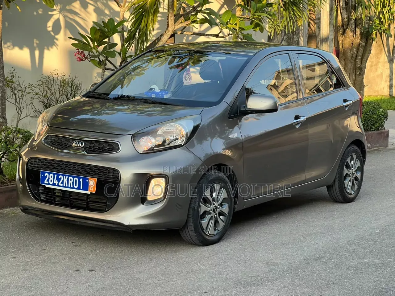 Kia Morning 2016 Gris