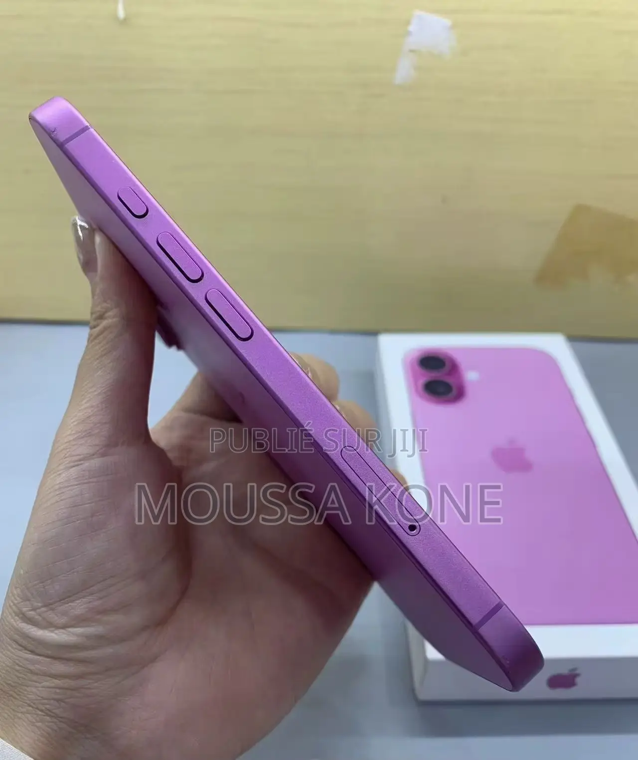 Nouveau Apple iPhone 16 512 GB Or rose