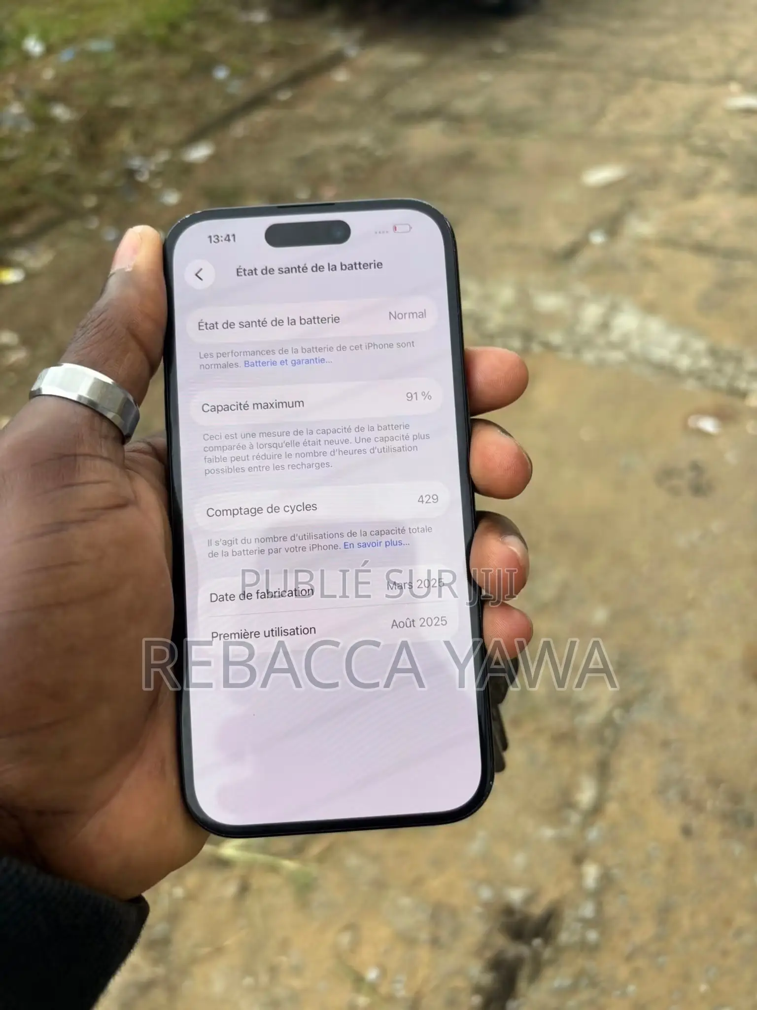 Nouveau Apple iPhone 16 128 GB Noir