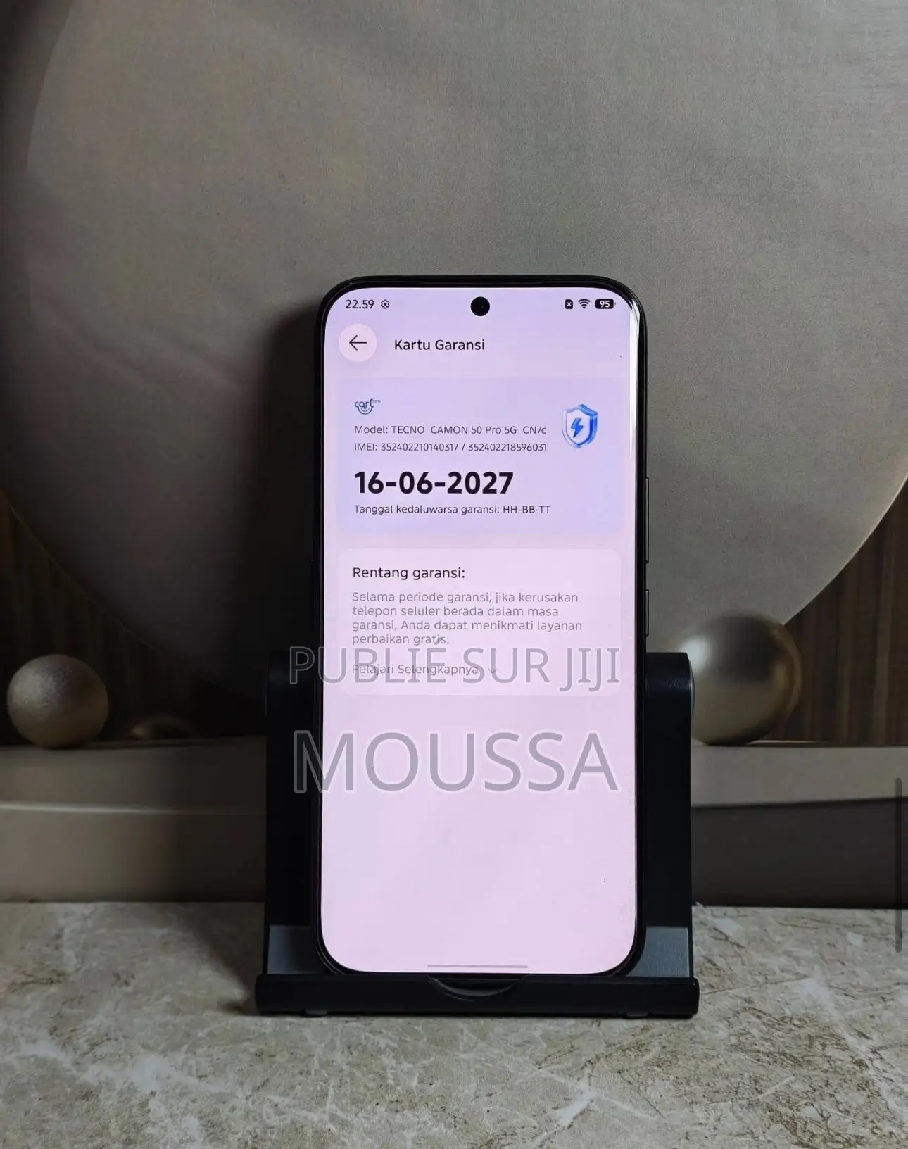 Nouveau Tecno Camon 50 Pro 256 GB Vert