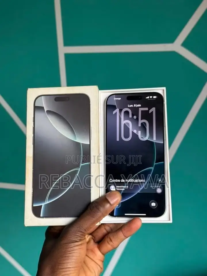 Nouveau Apple iPhone 16 Pro Max 512 GB Blanc