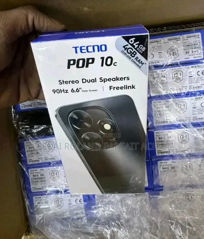 Nouveau Tecno Pop 10 128 GB Bleu