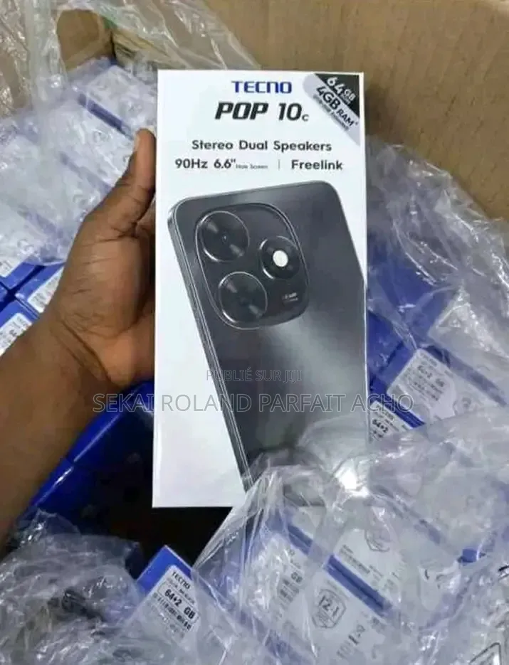 Nouveau Tecno Pop 10 128 GB Bleu