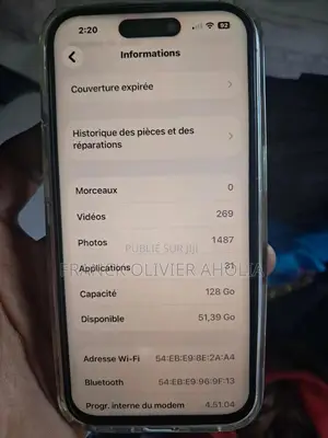 Nouveau Apple iPhone 14 Pro 128 GB Violet