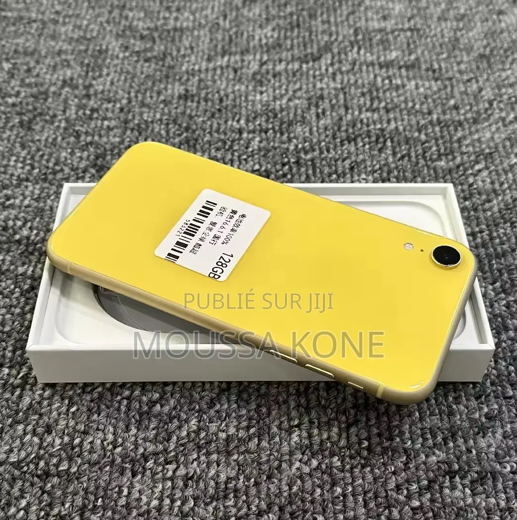 Nouveau Apple iPhone XR 64 GB Jaune