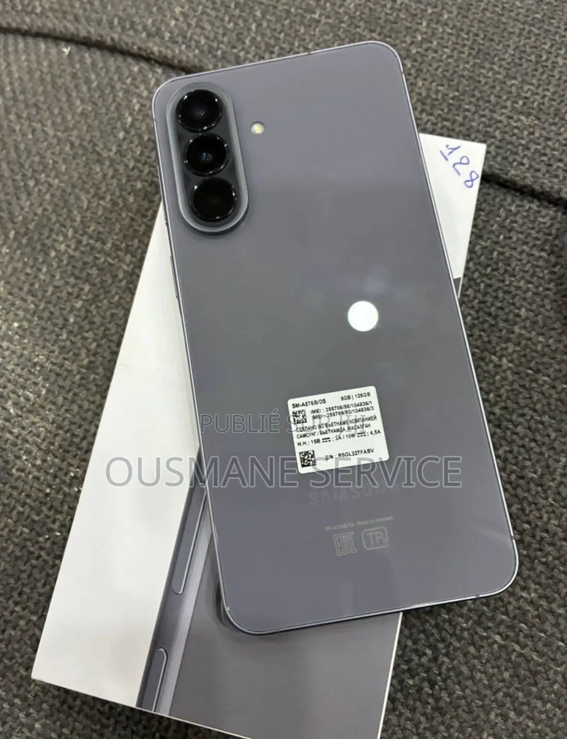Nouveau Samsung Galaxy A57 128 GB Noir