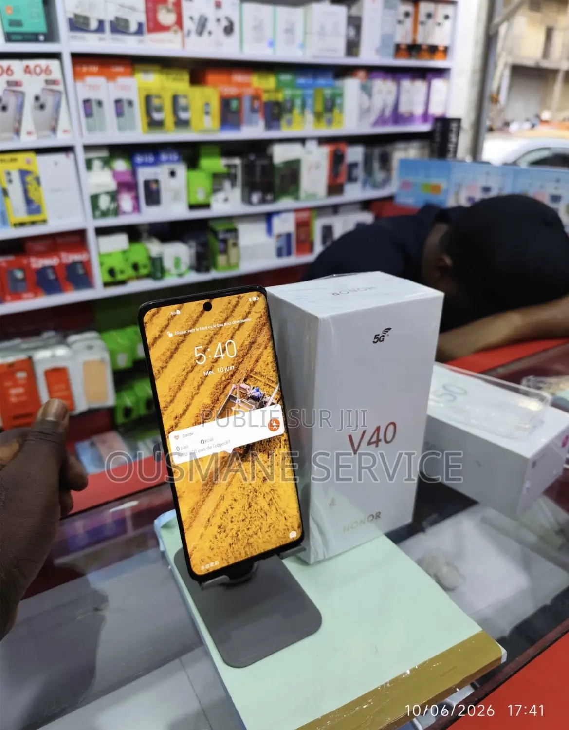 Nouveau Honor V40 256 GB Noir