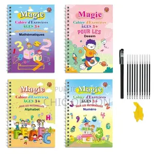 Cahier Magique 4 en 1 Avec Des Stylos