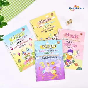 Cahier Magique 4 en 1 Avec Des Stylos