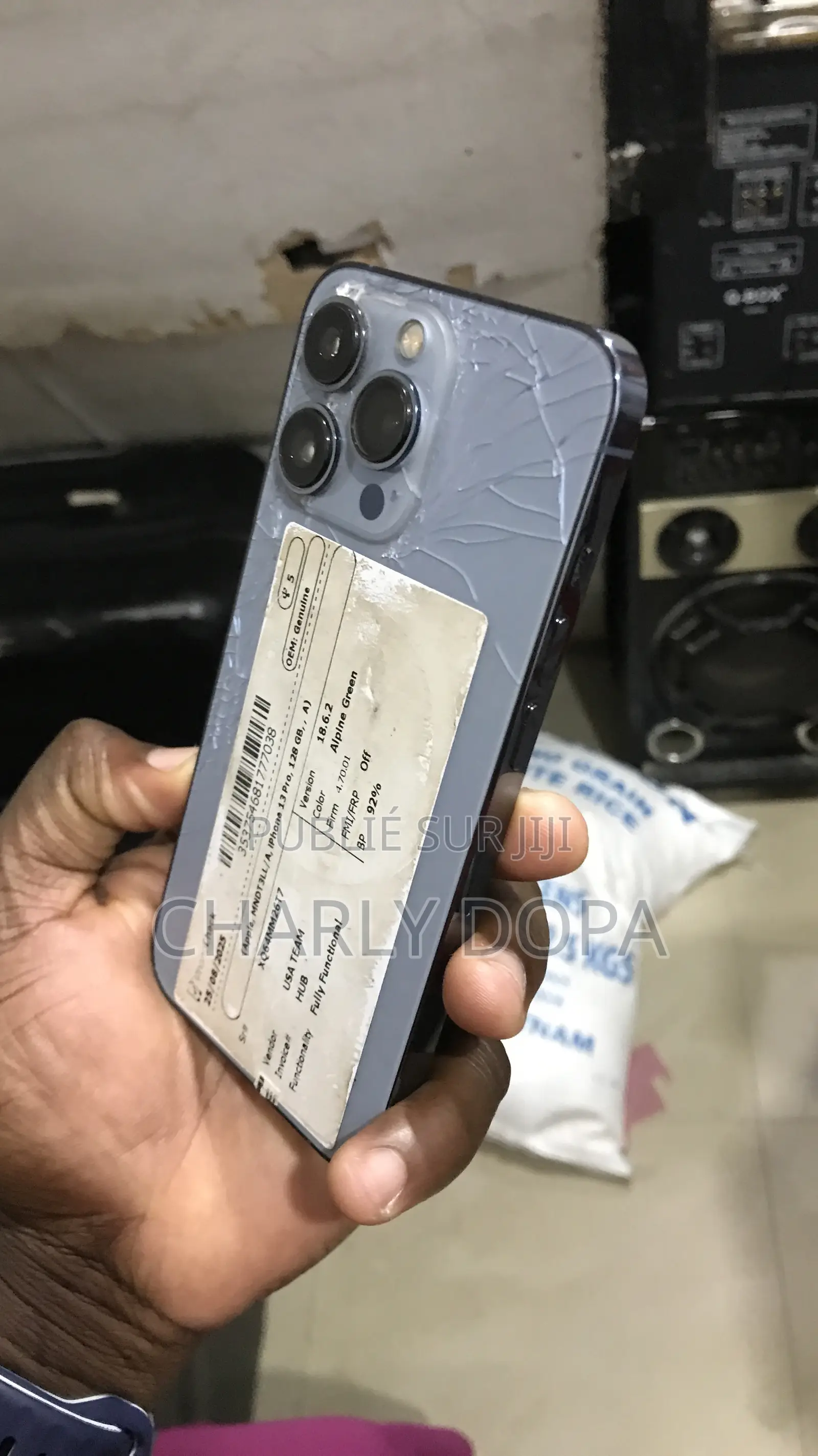Apple iPhone 13 Pro 128 GB Bleu