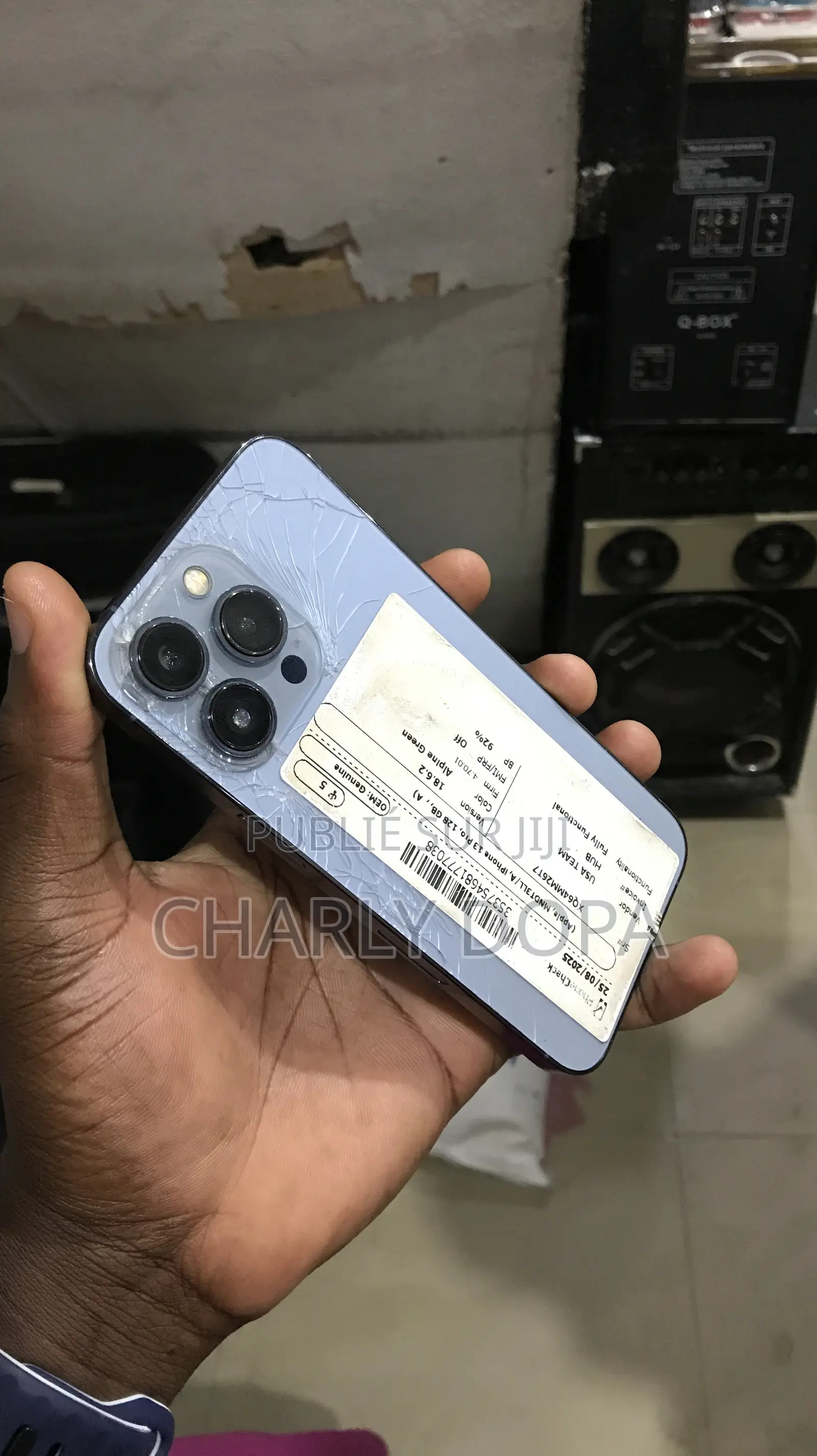 Apple iPhone 13 Pro 128 GB Bleu