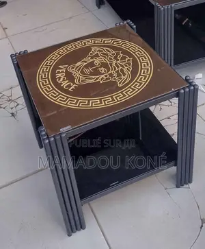 Table Basse Centrale Vitrée