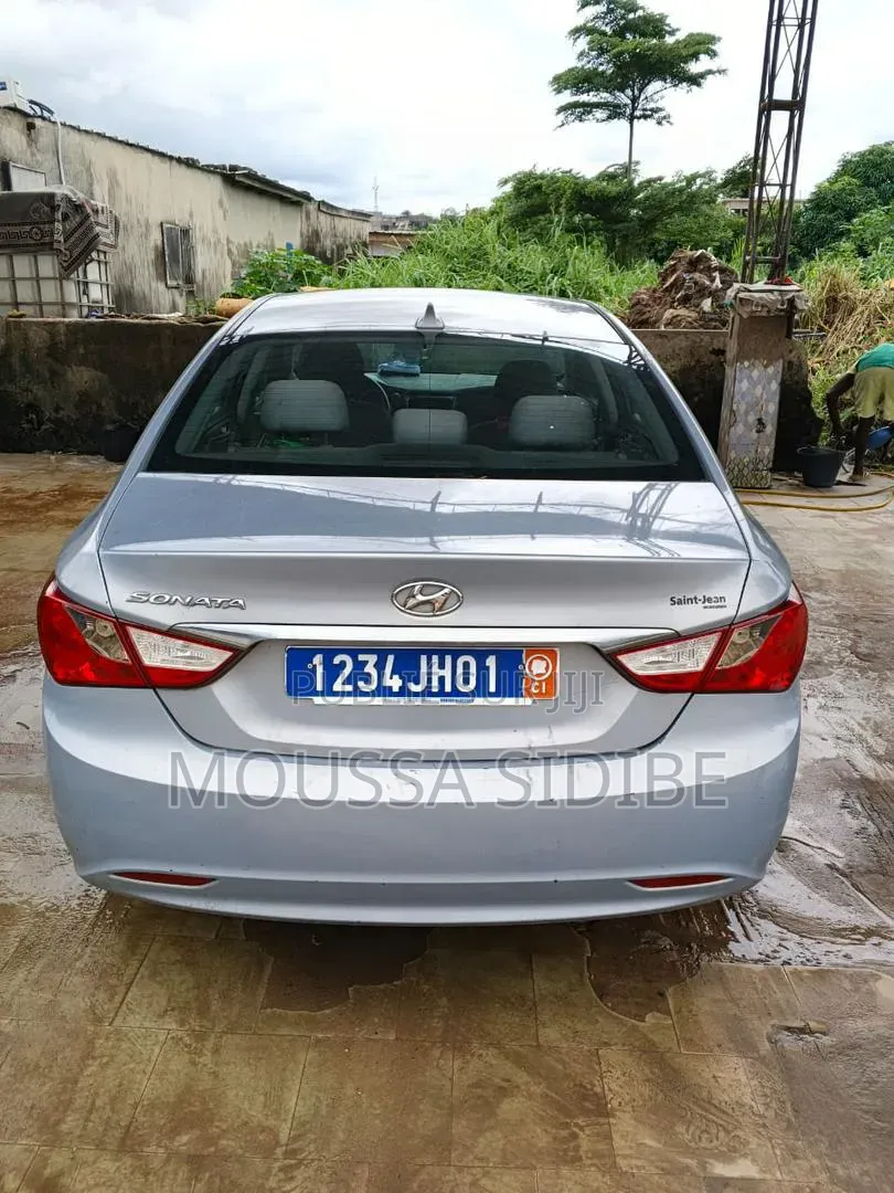 Hyundai Sonata 2012 Bleu