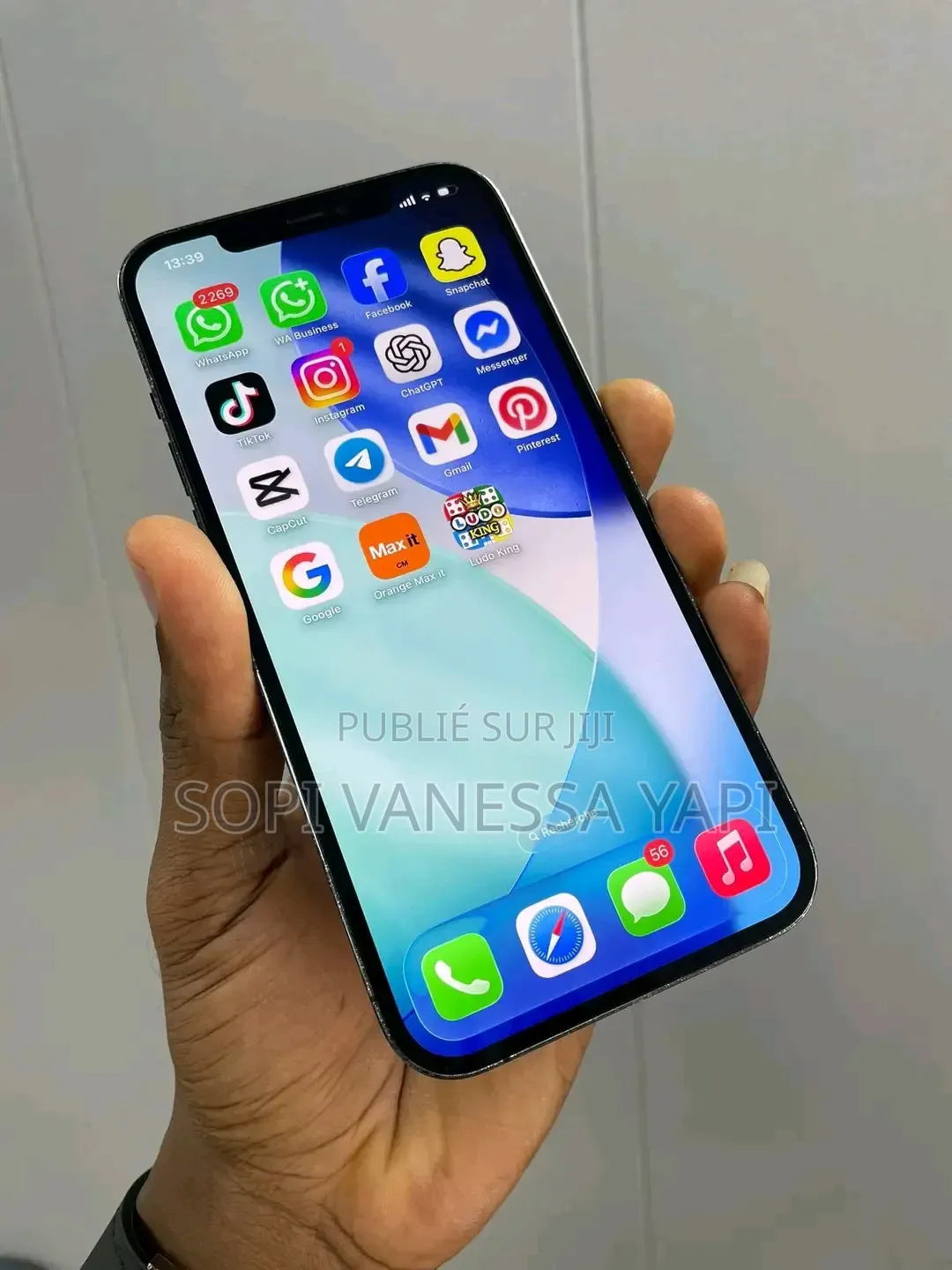 Nouveau Apple iPhone 12 Pro 512 GB Noir