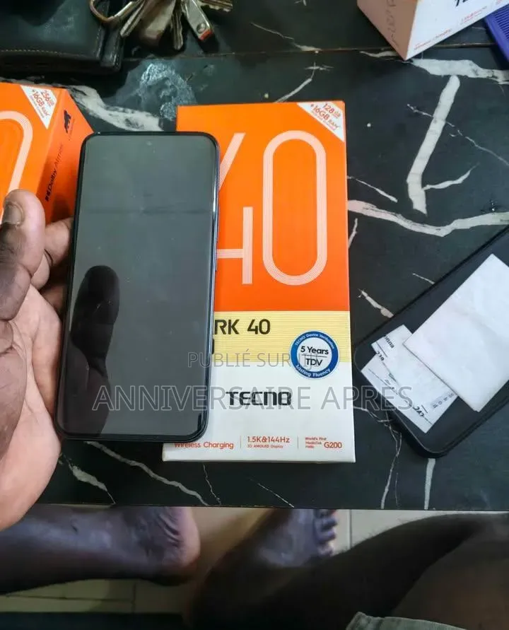 Nouveau Tecno Spark 40 256 GB Autre