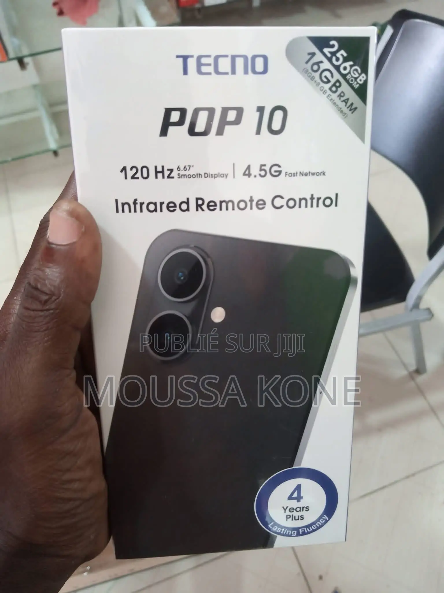Nouveau Tecno Camon 40 128 GB Noir