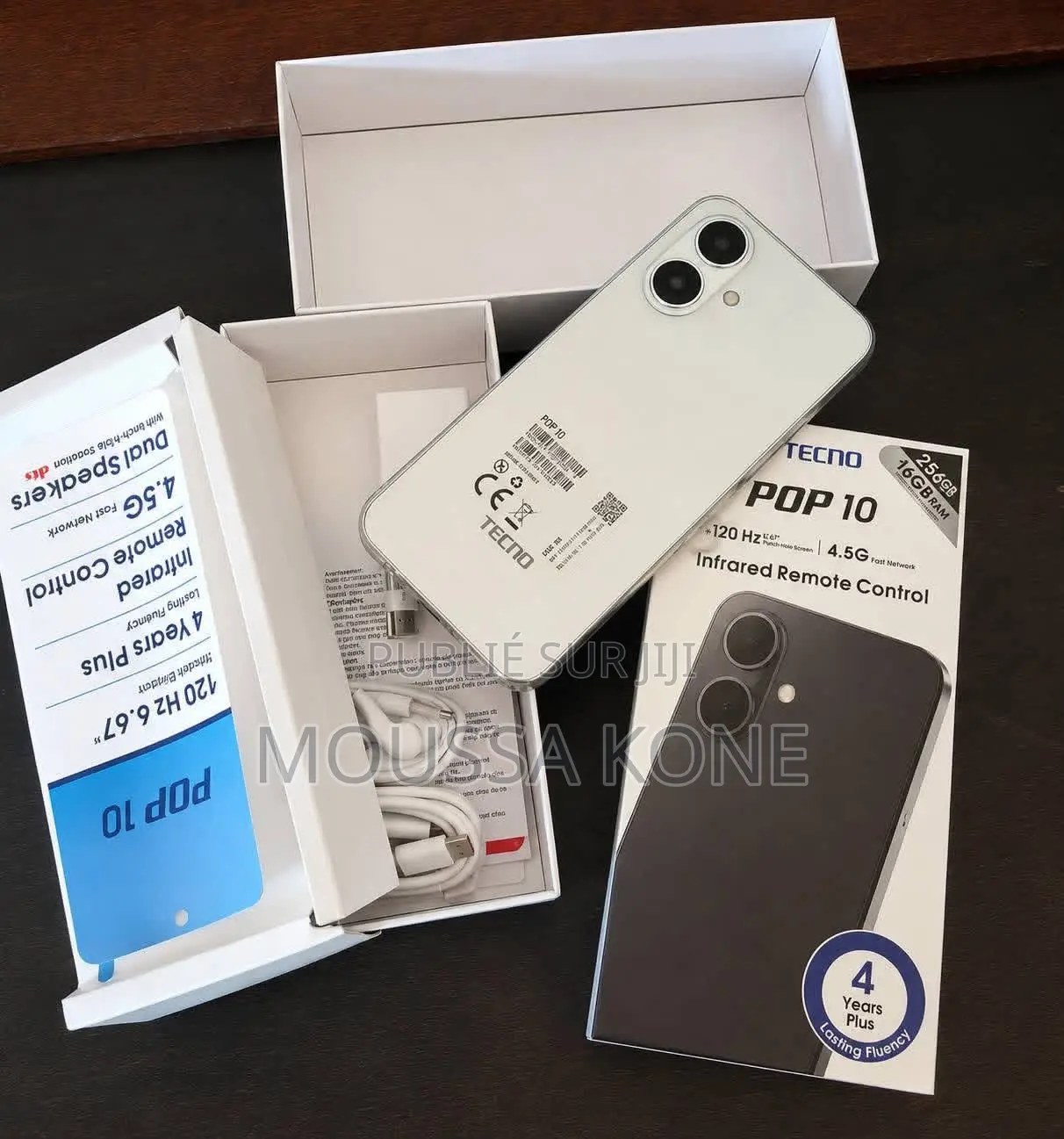 Nouveau Tecno Camon 40 128 GB Noir