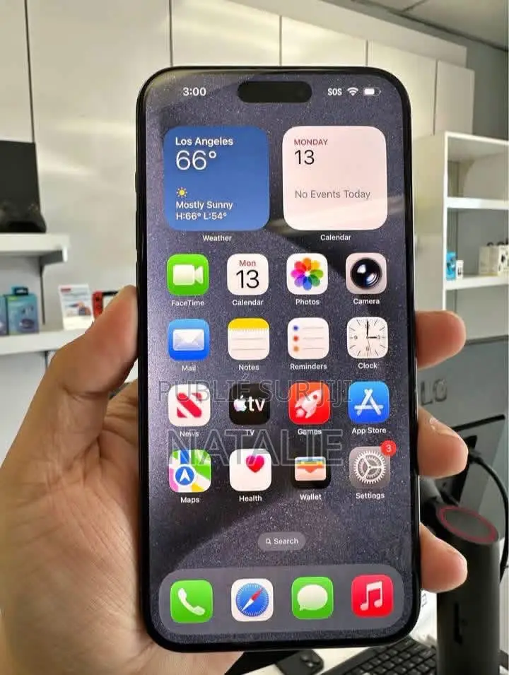 Nouveau Apple iPhone 15 Pro Max 256 GB Blanc