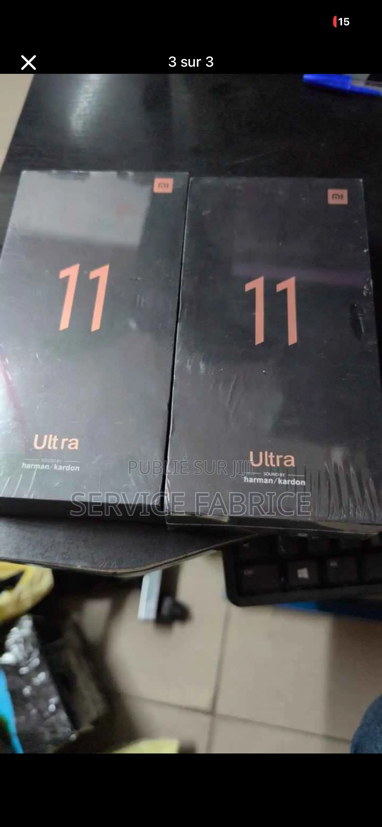 Nouveau Xiaomi Mi 11 Ultra 512 GB Doré