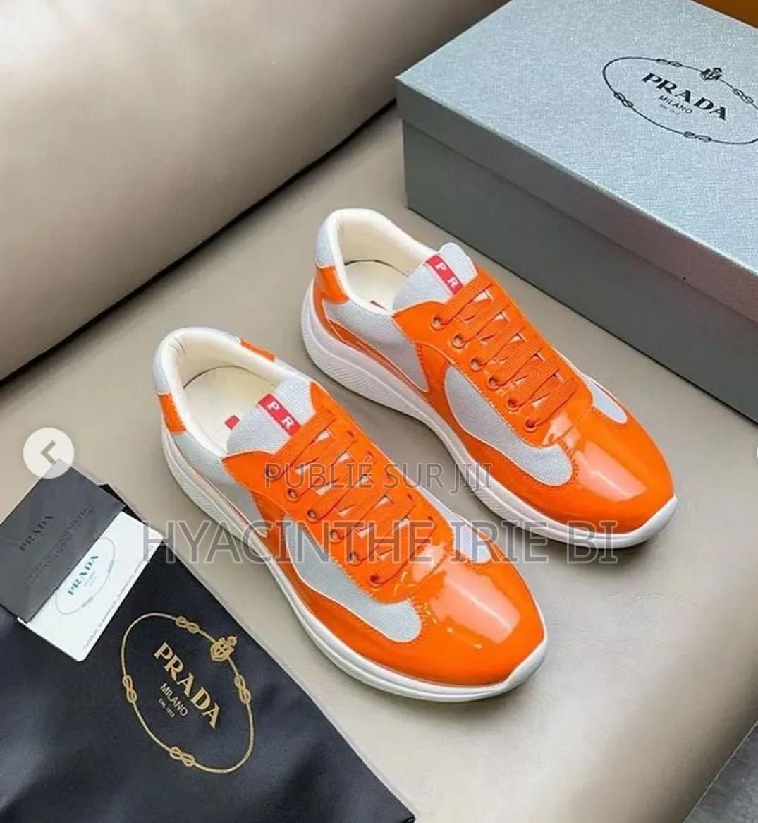 Prada Sneakers Original Authentique Qualite Irréprochable P40-45