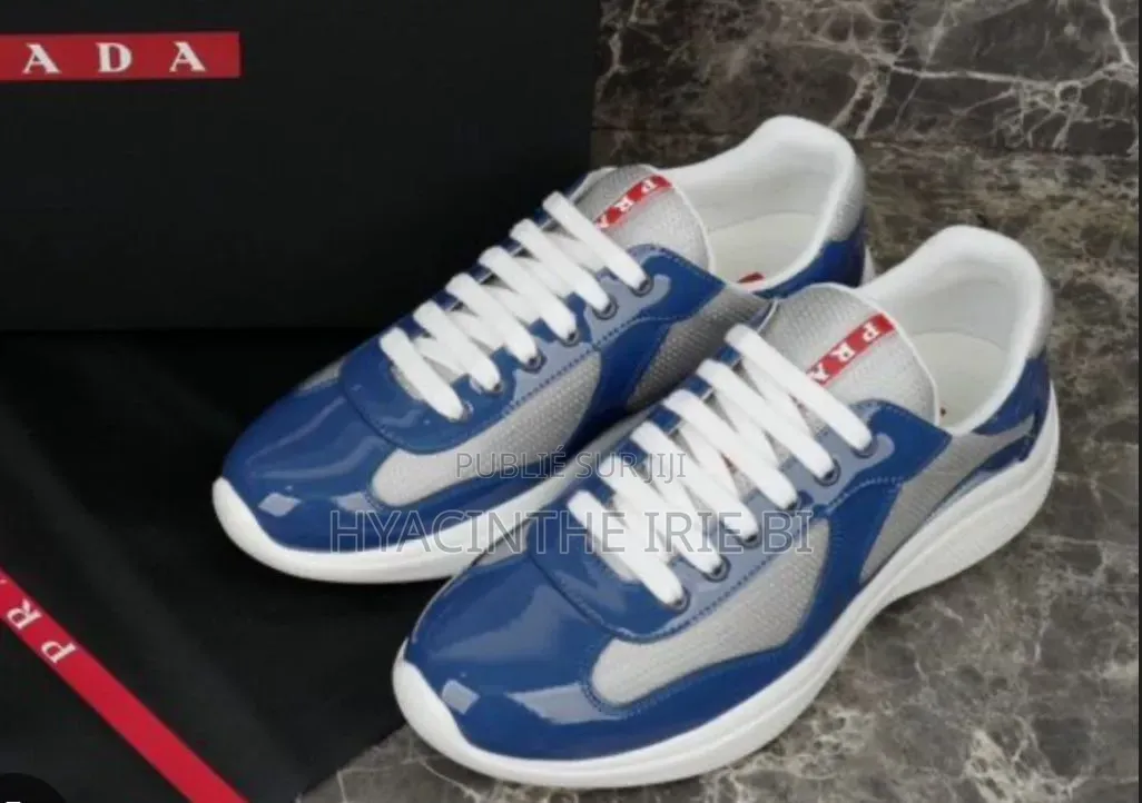 Prada Sneakers Original Authentique Qualite Irréprochable P40-45