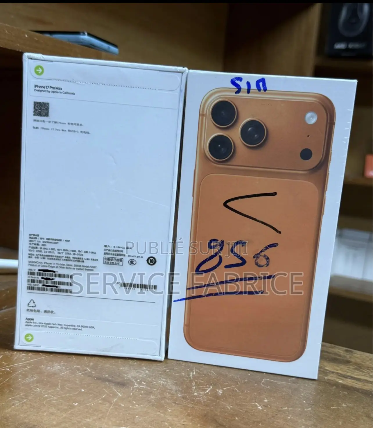 Nouveau Apple iPhone 17 Pro Max 512 GB Orange