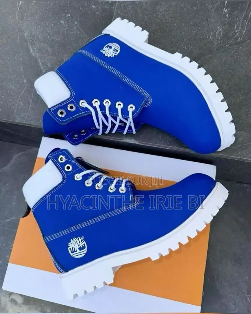 Timberland Boots Matière Cuir Véritable Authentique Originale