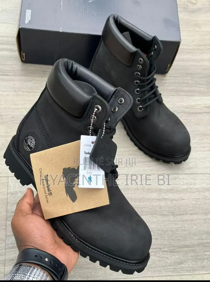 Timberland Boots Matière Cuir Véritable Authentique Originale