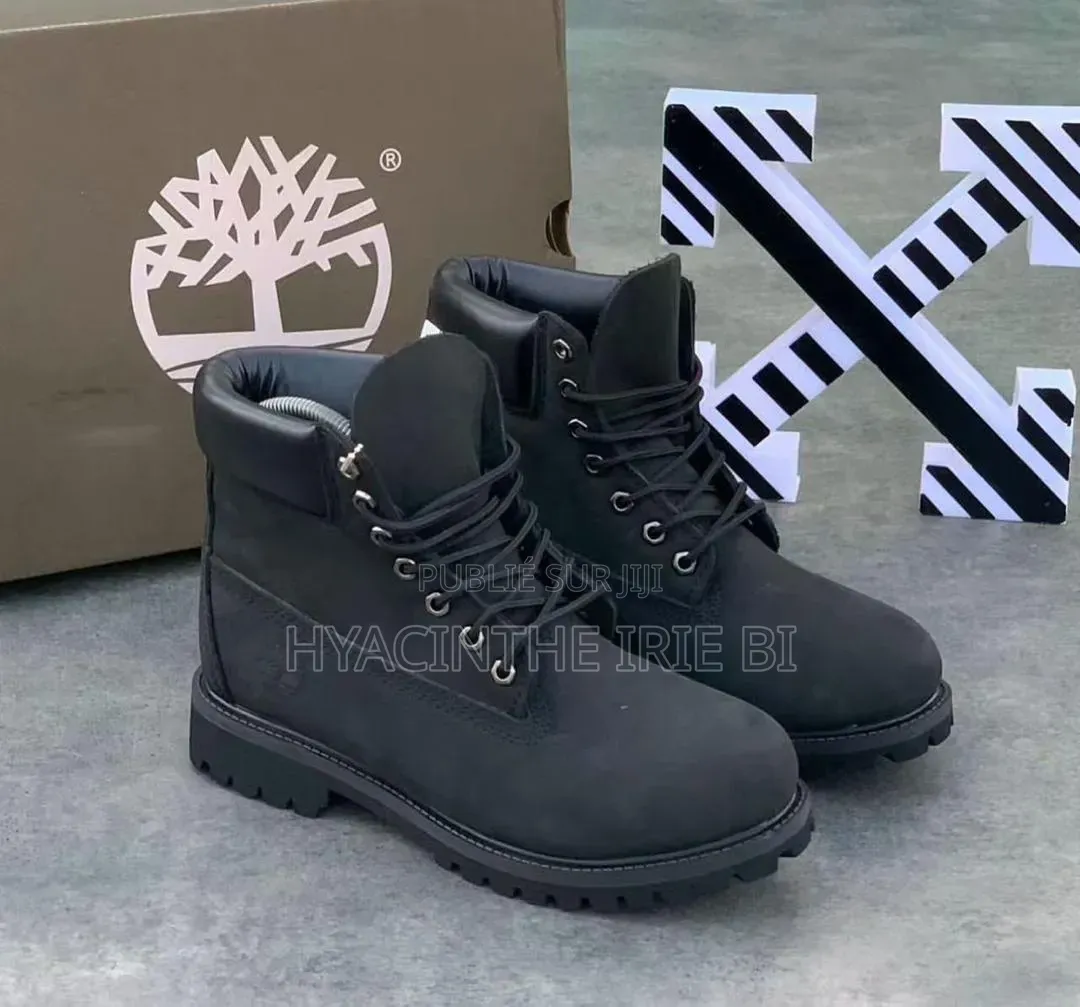 Timberland Boots Matière Cuir Véritable Authentique Originale