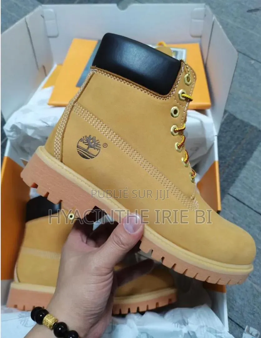 Timberland Boots Matière Cuir Véritable Authentique Originale