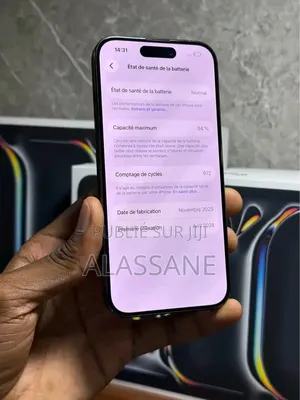Nouveau Apple iPhone 15 Pro 256 GB Bleu