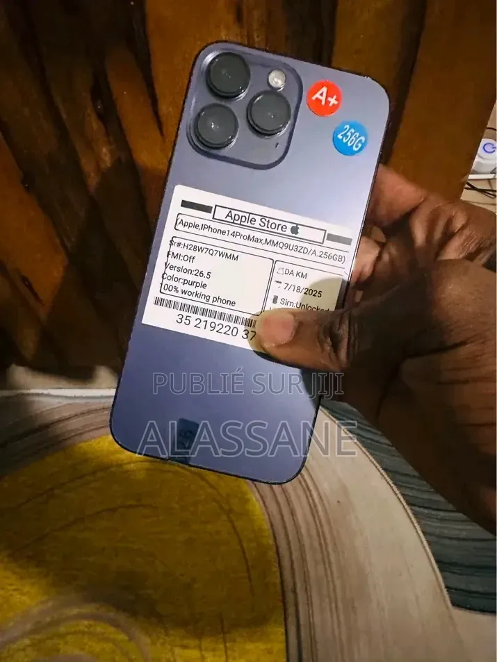 Nouveau Apple iPhone 14 Pro 256 GB Bleu