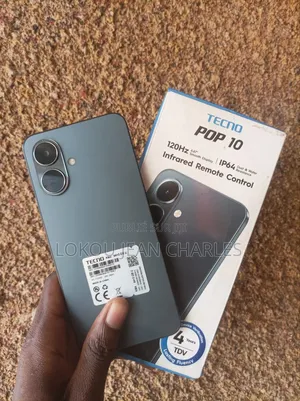 Nouveau Tecno Pop 10 128 GB Noir