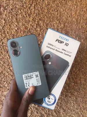 Nouveau Tecno Pop 10 128 GB Noir