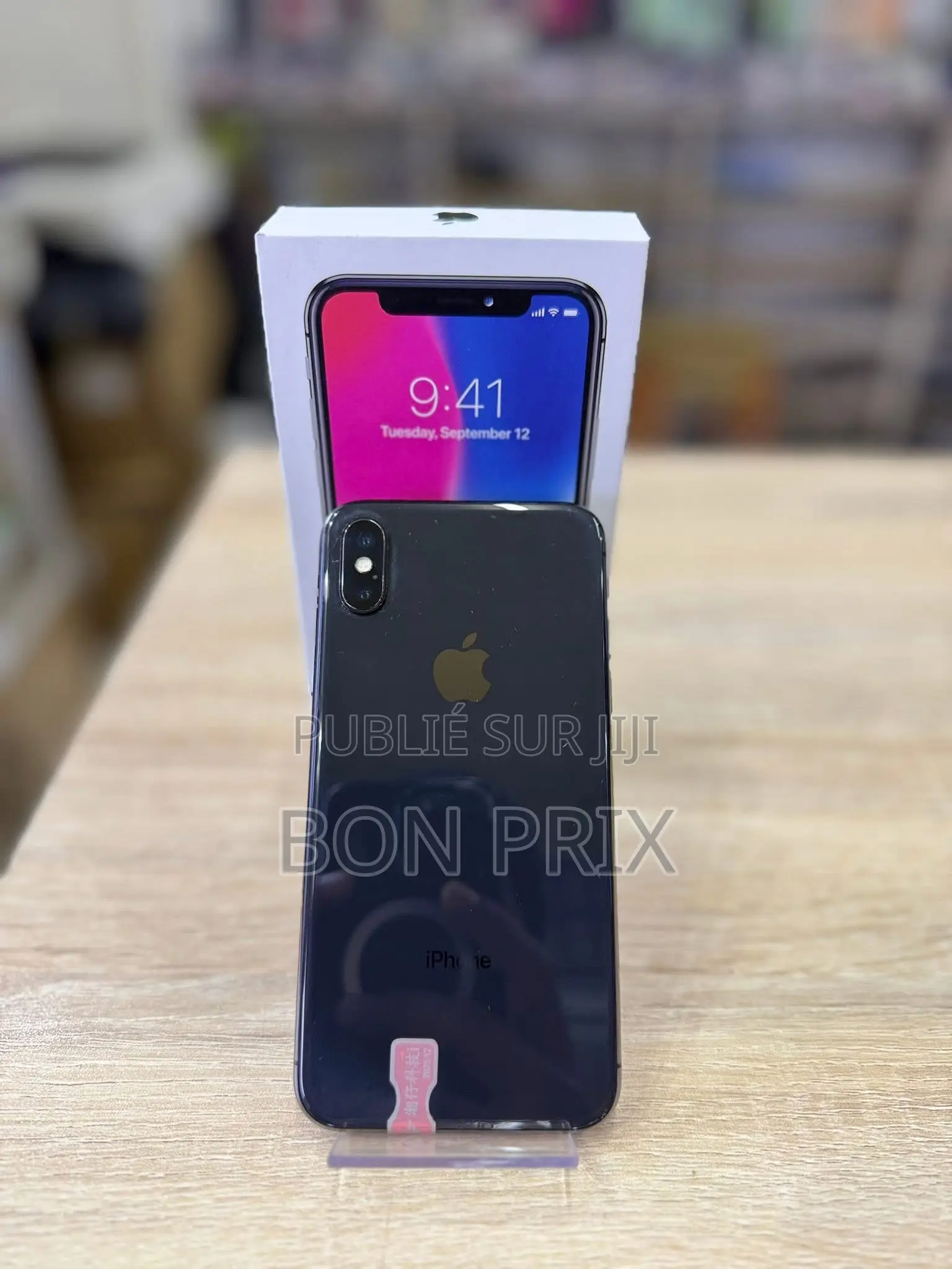 Nouveau Apple iPhone X 64 GB Noir