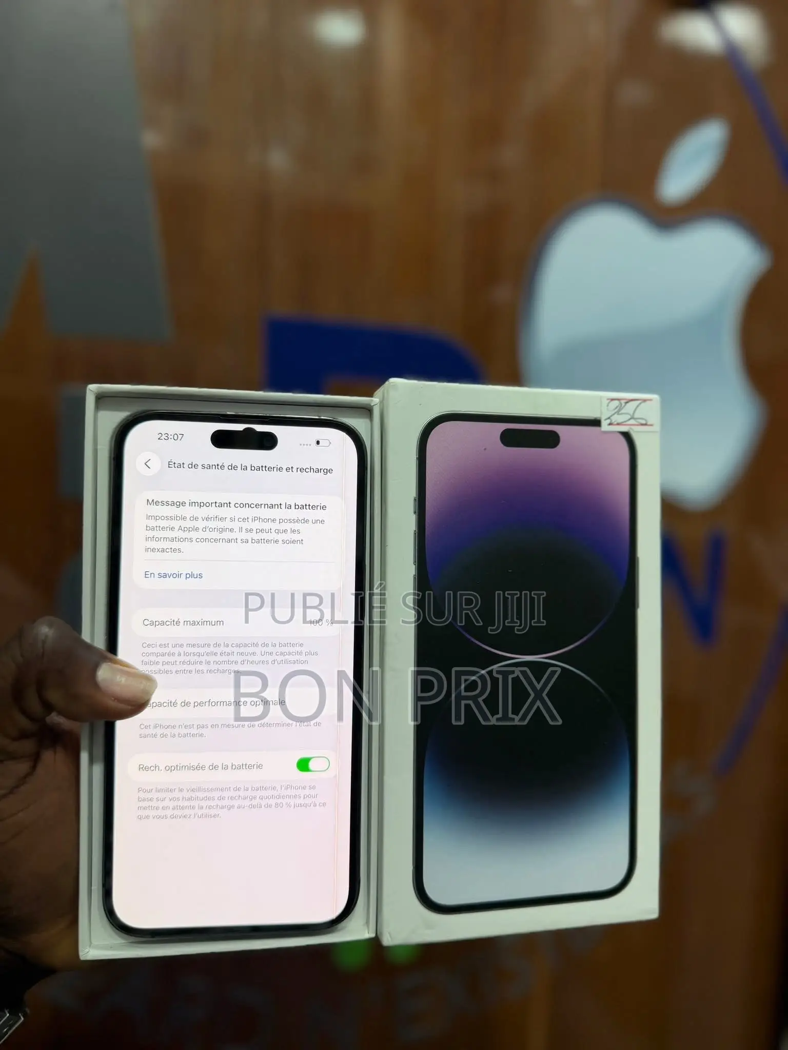 Nouveau Apple iPhone 14 Pro Max 256 GB Noir