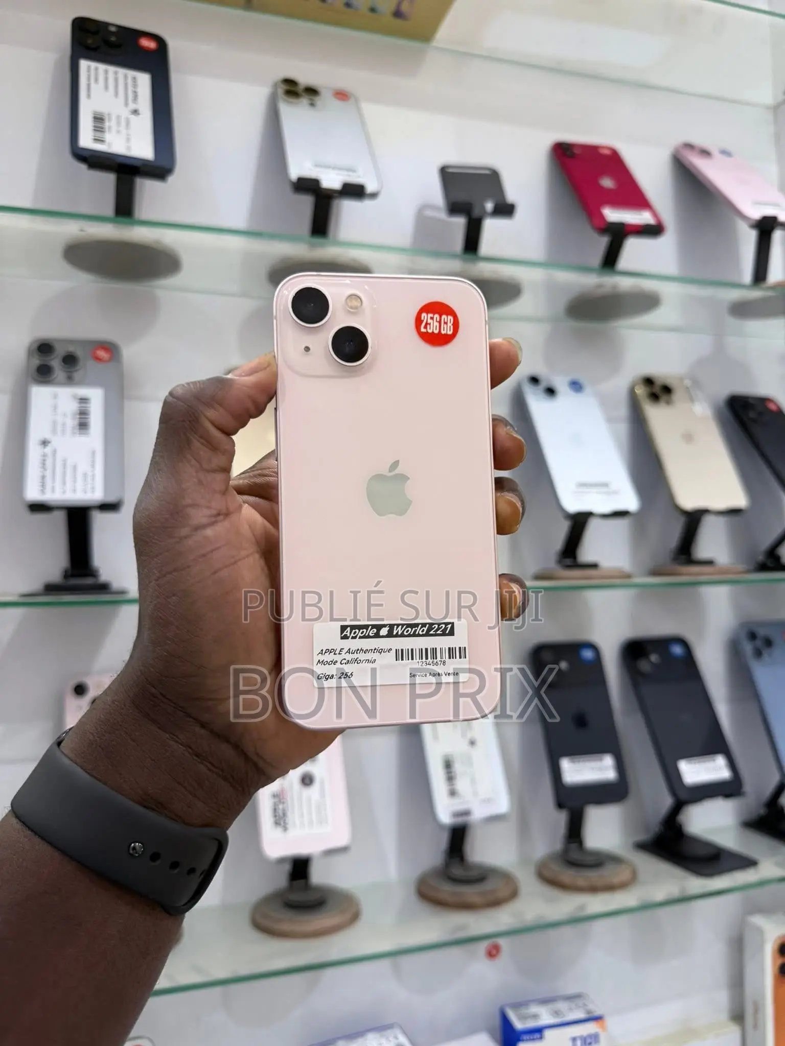 Nouveau Apple iPhone 13 256 GB Rose