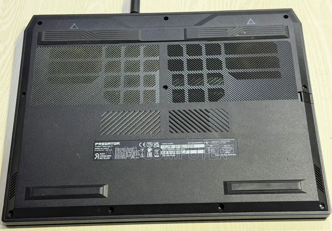 Nouveau Acer Predator Helios 16 32GB Intel Core i9 SSD 1T