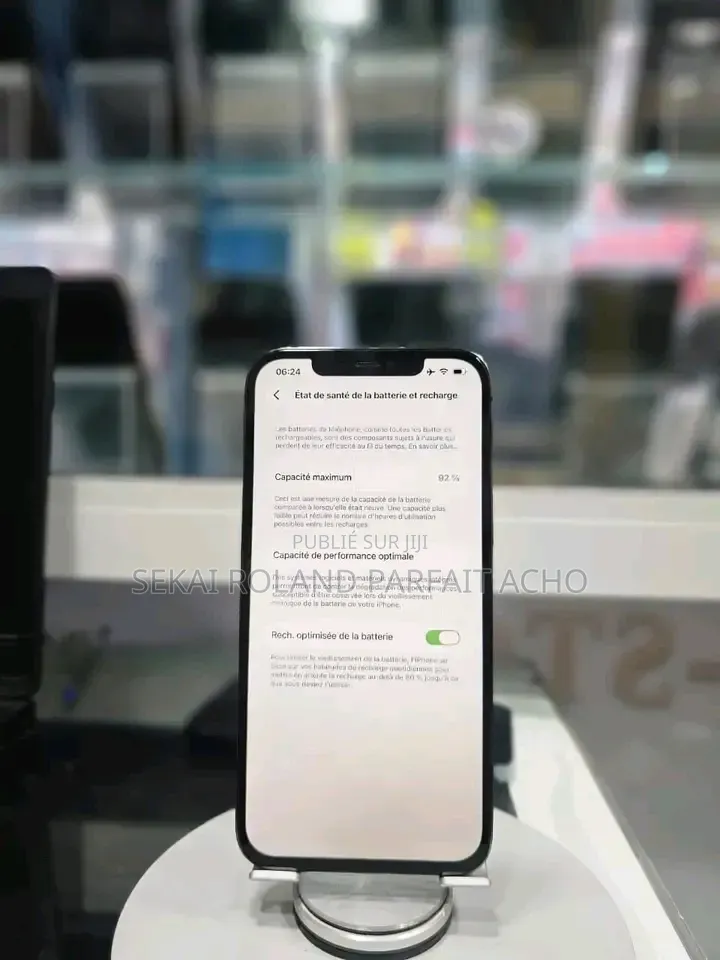 Nouveau Apple iPhone 12 Pro Max 256 GB Noir