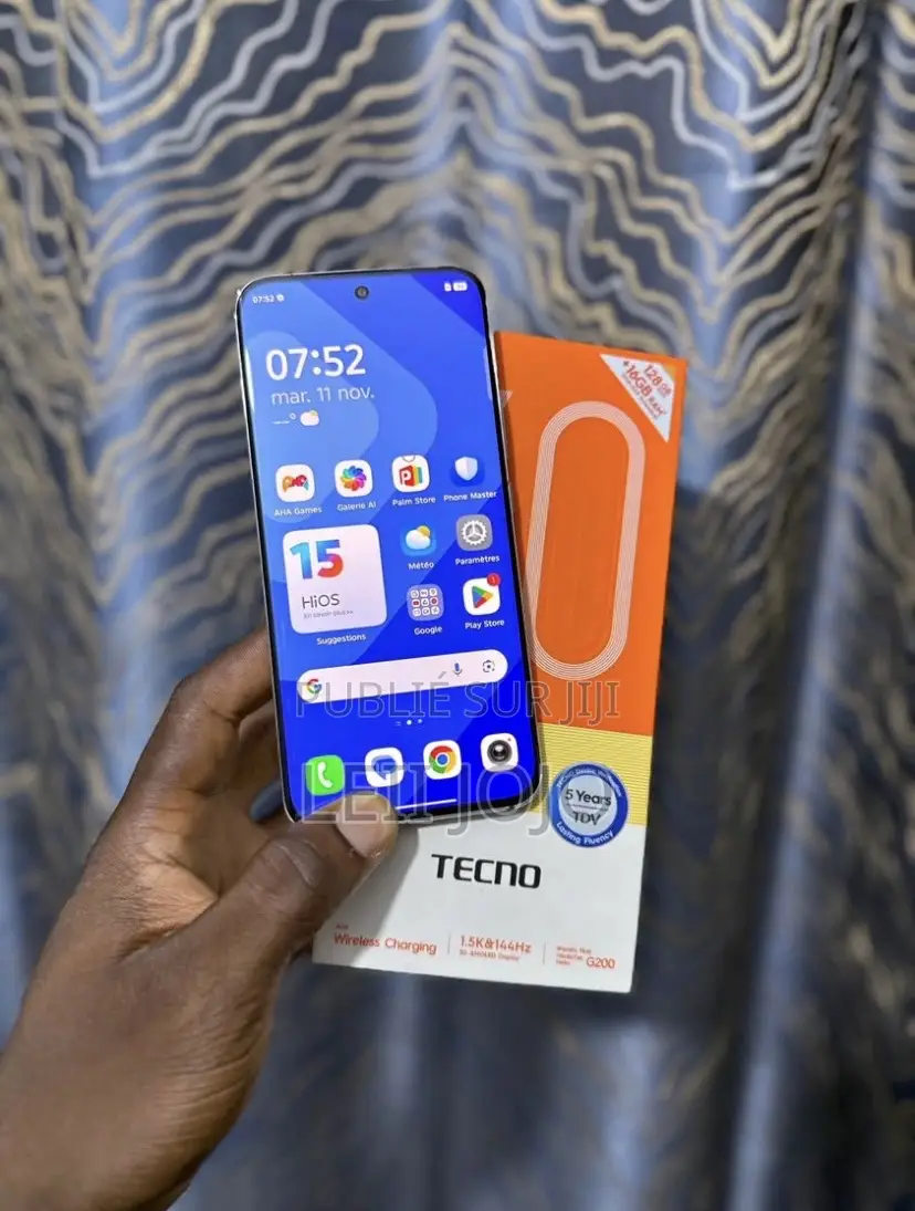 Nouveau Tecno Spark 40 Pro+ 256 GB Bleu
