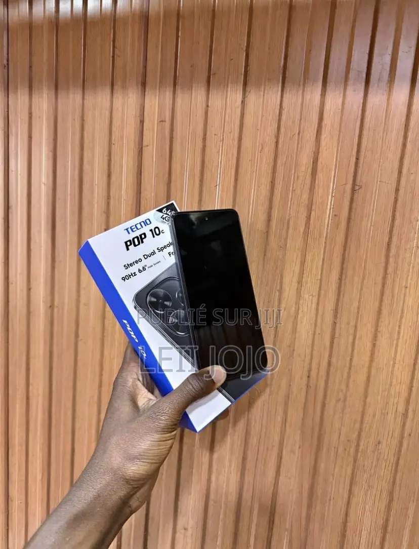 Nouveau Tecno Pop 10C 64 GB Gris