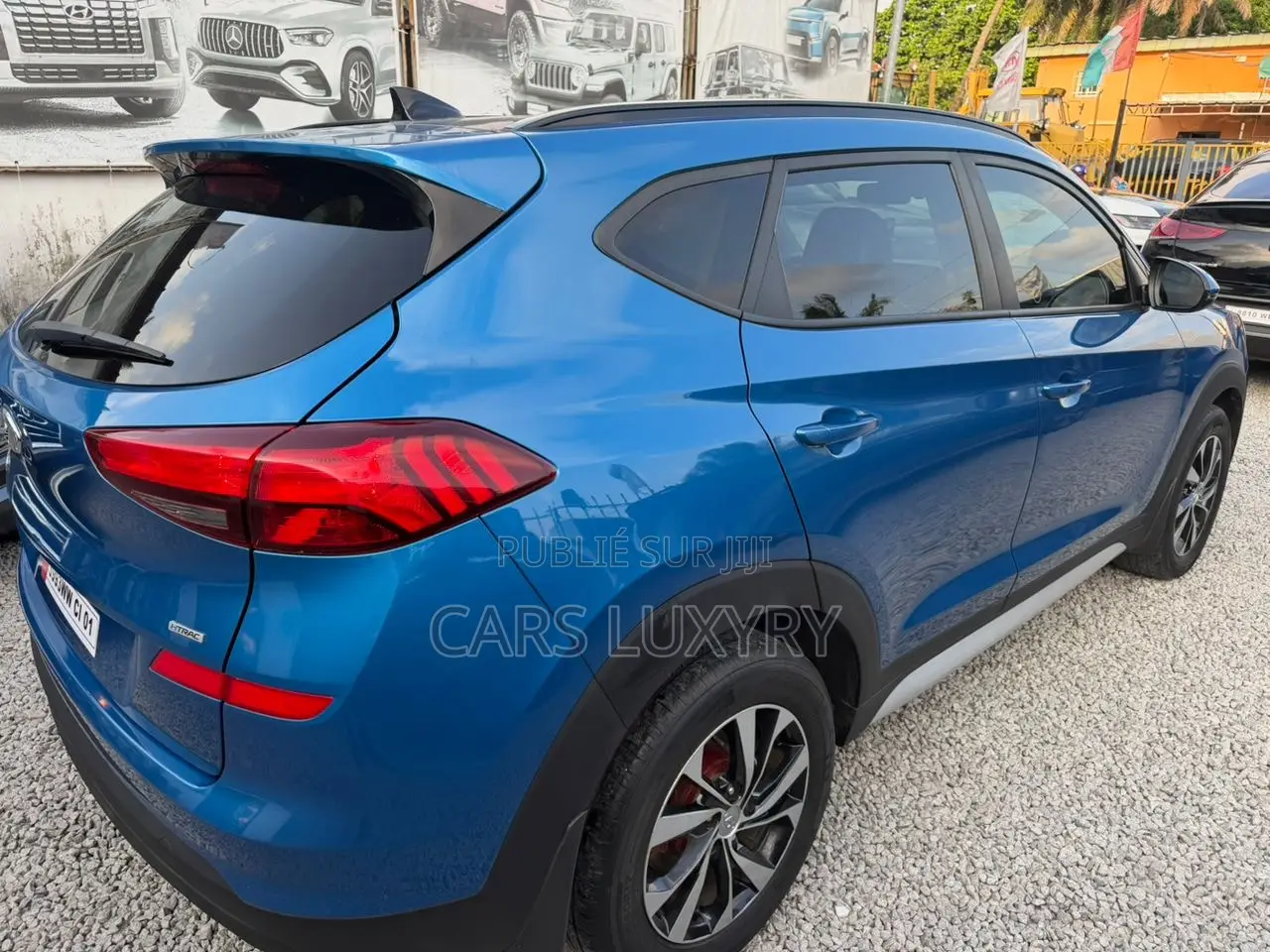 Hyundai Tucson Limited 2021 Bleu