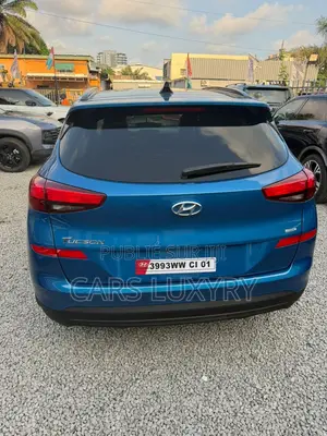 Hyundai Tucson Limited 2021 Bleu