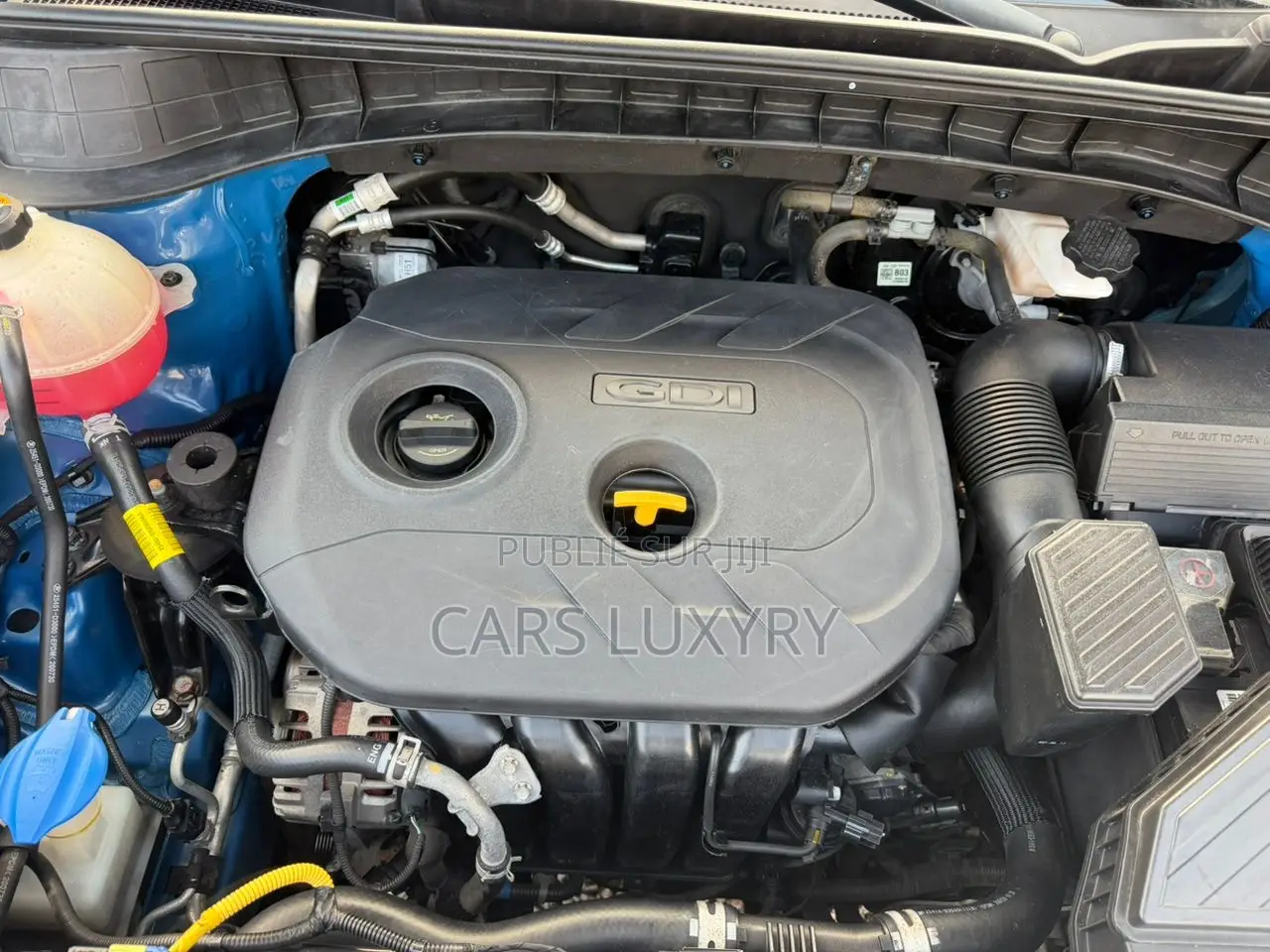 Hyundai Tucson Limited 2021 Bleu