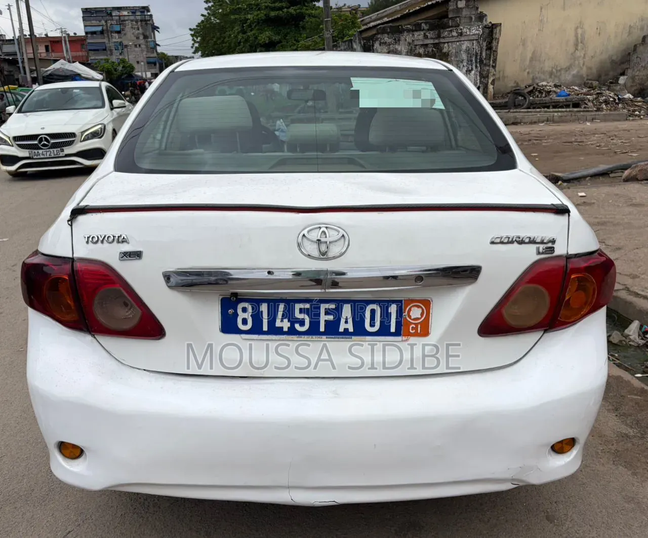 Toyota Corolla 2008 Blanc