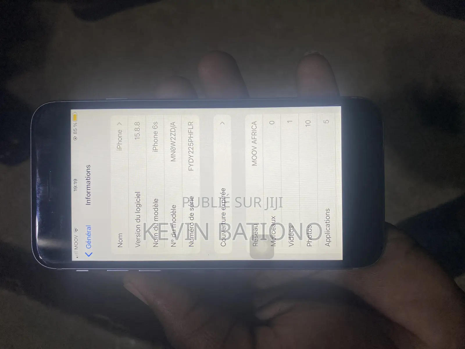Nouveau Apple iPhone 6s 32 GB Gris