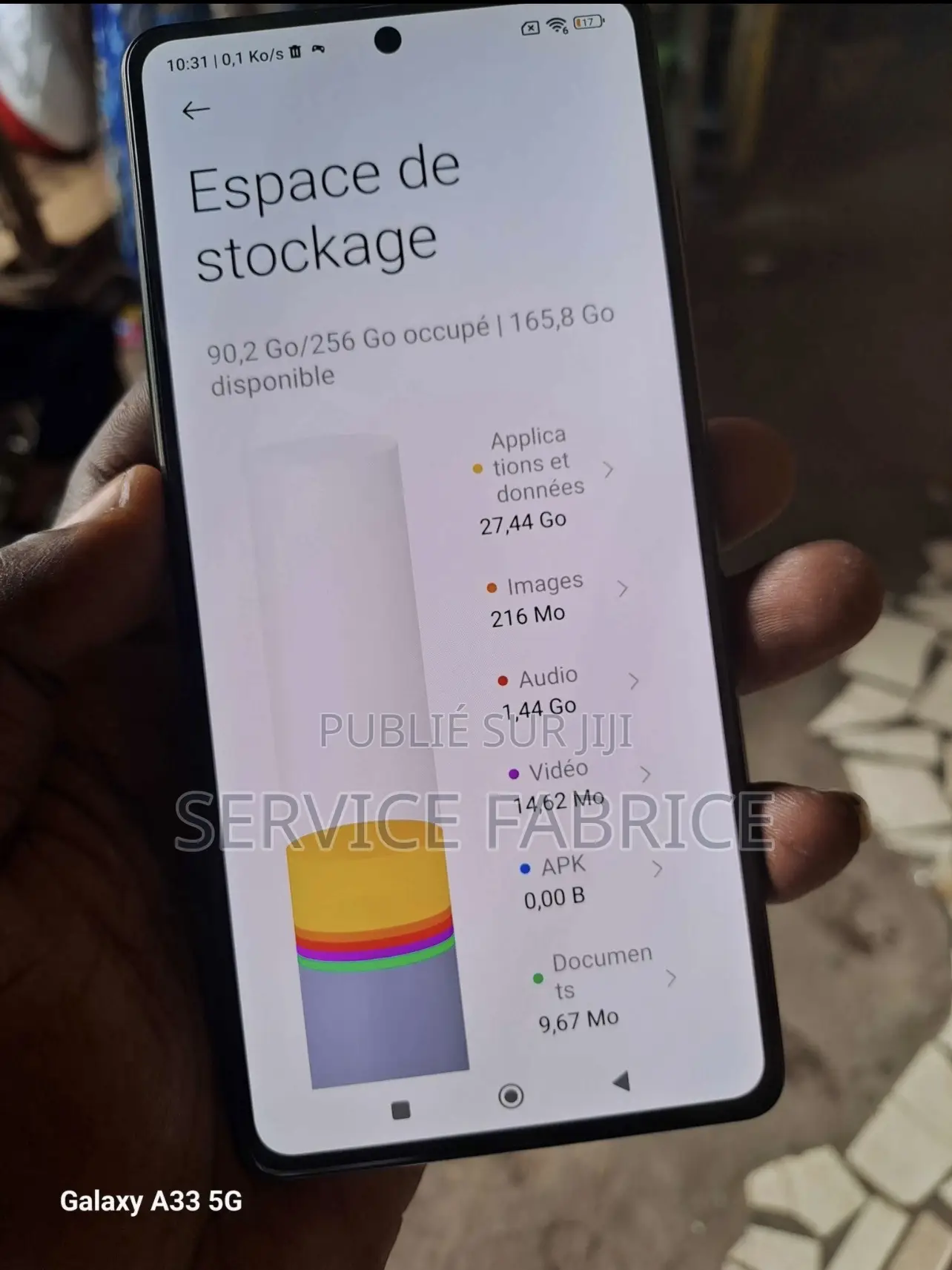 Nouveau Xiaomi Redmi K40 128 GB Doré